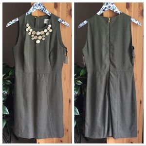 NWT Milly of New York Olive Melissa Dress, 8